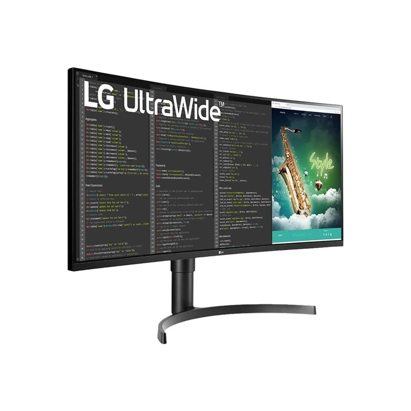 LG 35WN75C-B 35" 100Hz UltraWide QHD HDR Curved Monitor - شاشة